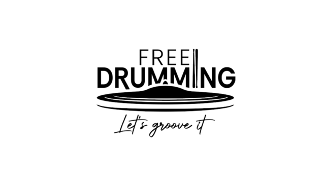 free drumming logo scuola di batteria